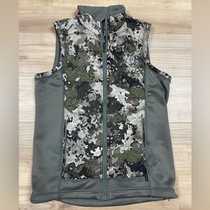 Cabelas Instinct Fannin Vest Mens Med Soft-Shell Scentinel Windproof Camo Vest